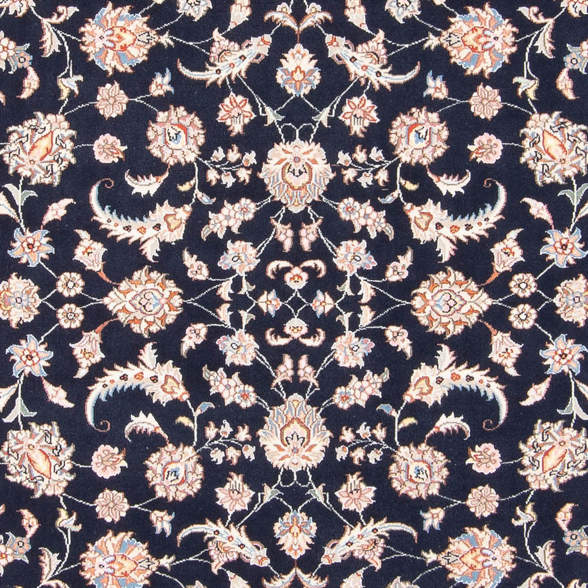Tappeto Persero - Tabriz - Reale - 196 x 150 cm - blu scuro