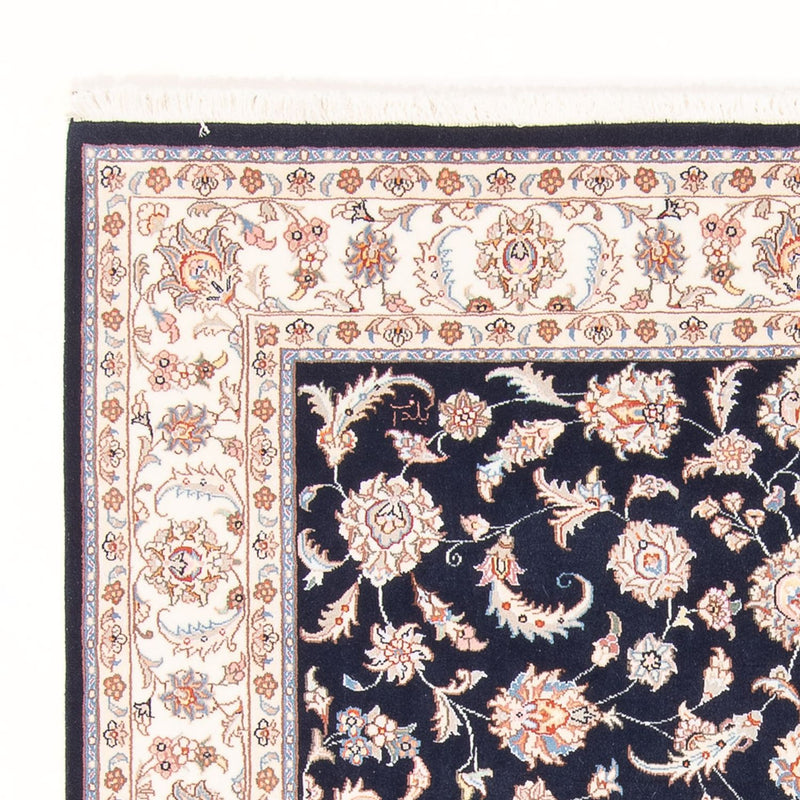 Tappeto Persero - Tabriz - Reale - 196 x 150 cm - blu scuro