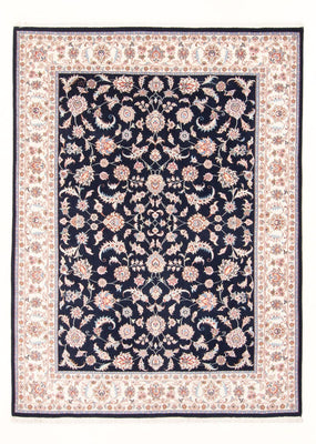 Tappeto Persero - Tabriz - Reale - 201 x 150 cm - blu scuro