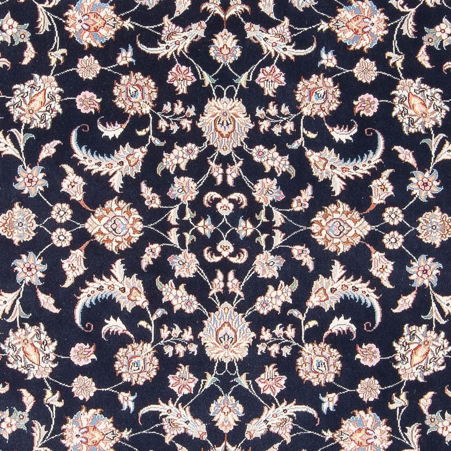 Tappeto Persero - Tabriz - Reale - 201 x 150 cm - blu scuro