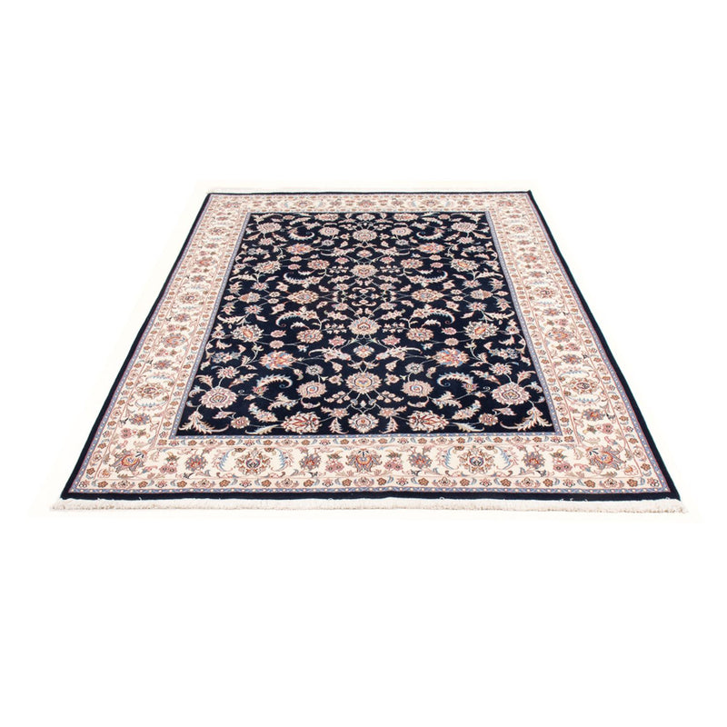 Tappeto Persero - Tabriz - Reale - 201 x 150 cm - blu scuro