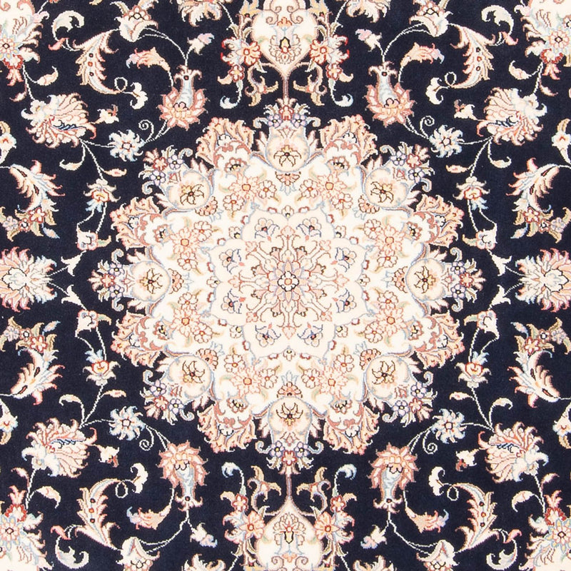 Tappeto Persero - Tabriz - Reale - 199 x 147 cm - blu scuro