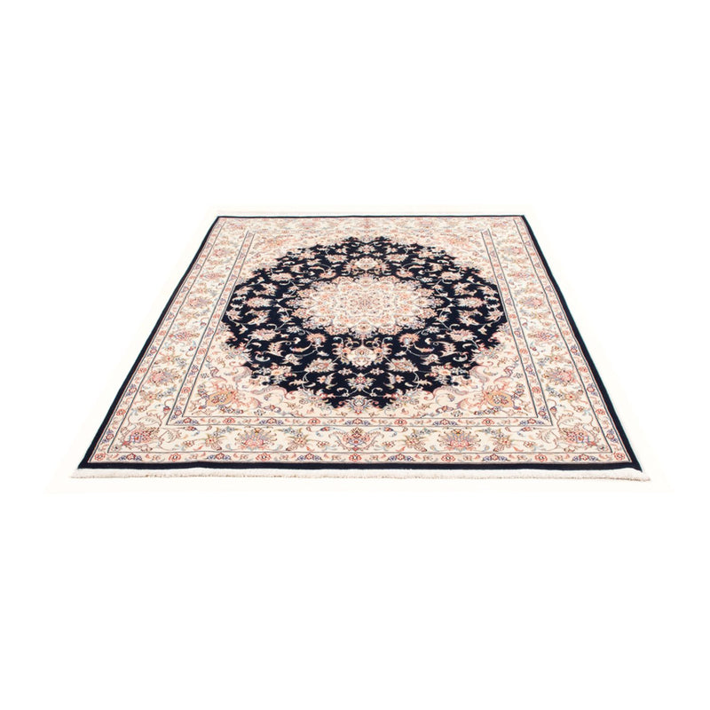 Tappeto Persero - Tabriz - Reale - 199 x 147 cm - blu scuro