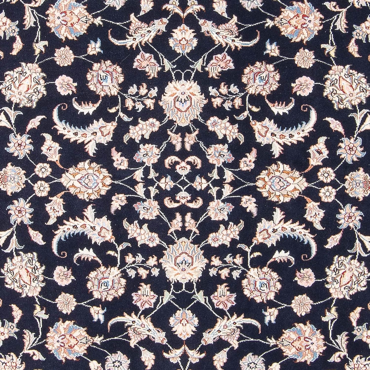 Tappeto Persero - Tabriz - Reale - 202 x 151 cm - blu scuro