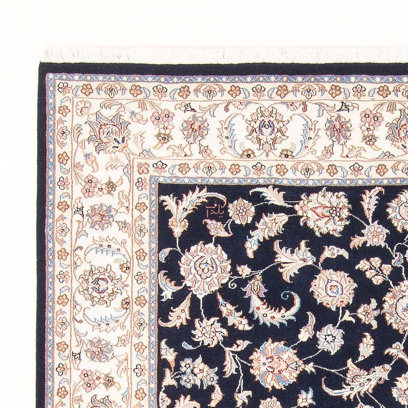 Tappeto Persero - Tabriz - Reale - 202 x 151 cm - blu scuro