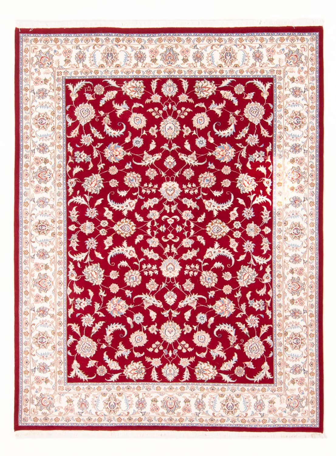 Tappeto Persero - Tabriz - Reale - 203 x 149 cm - rosso