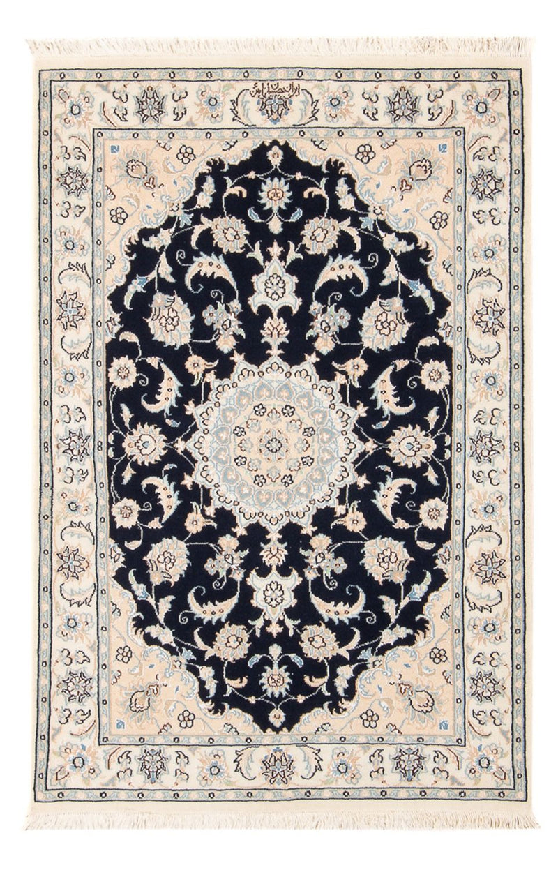 Tappeto Persero - Nain - Premio - 120 x 81 cm - blu scuro