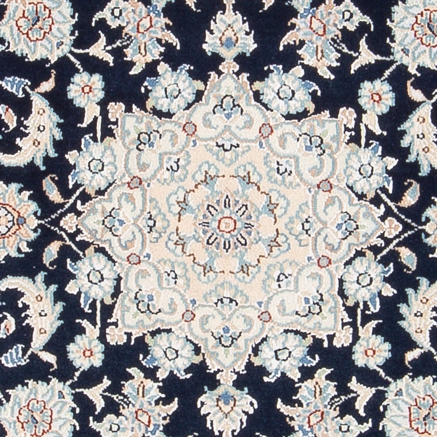 Tappeto Persero - Nain - Premio - 117 x 80 cm - blu scuro