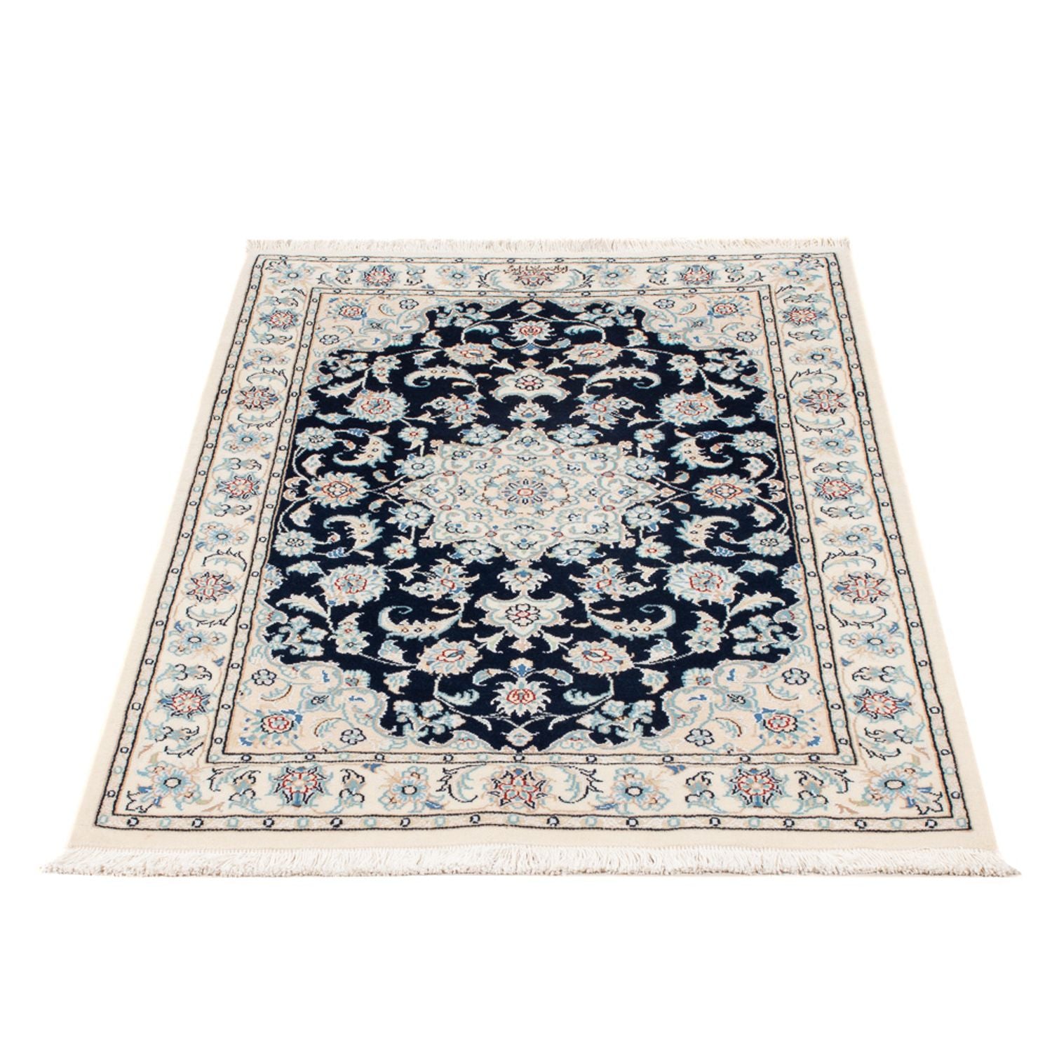 Tappeto Persero - Nain - Premio - 117 x 80 cm - blu scuro