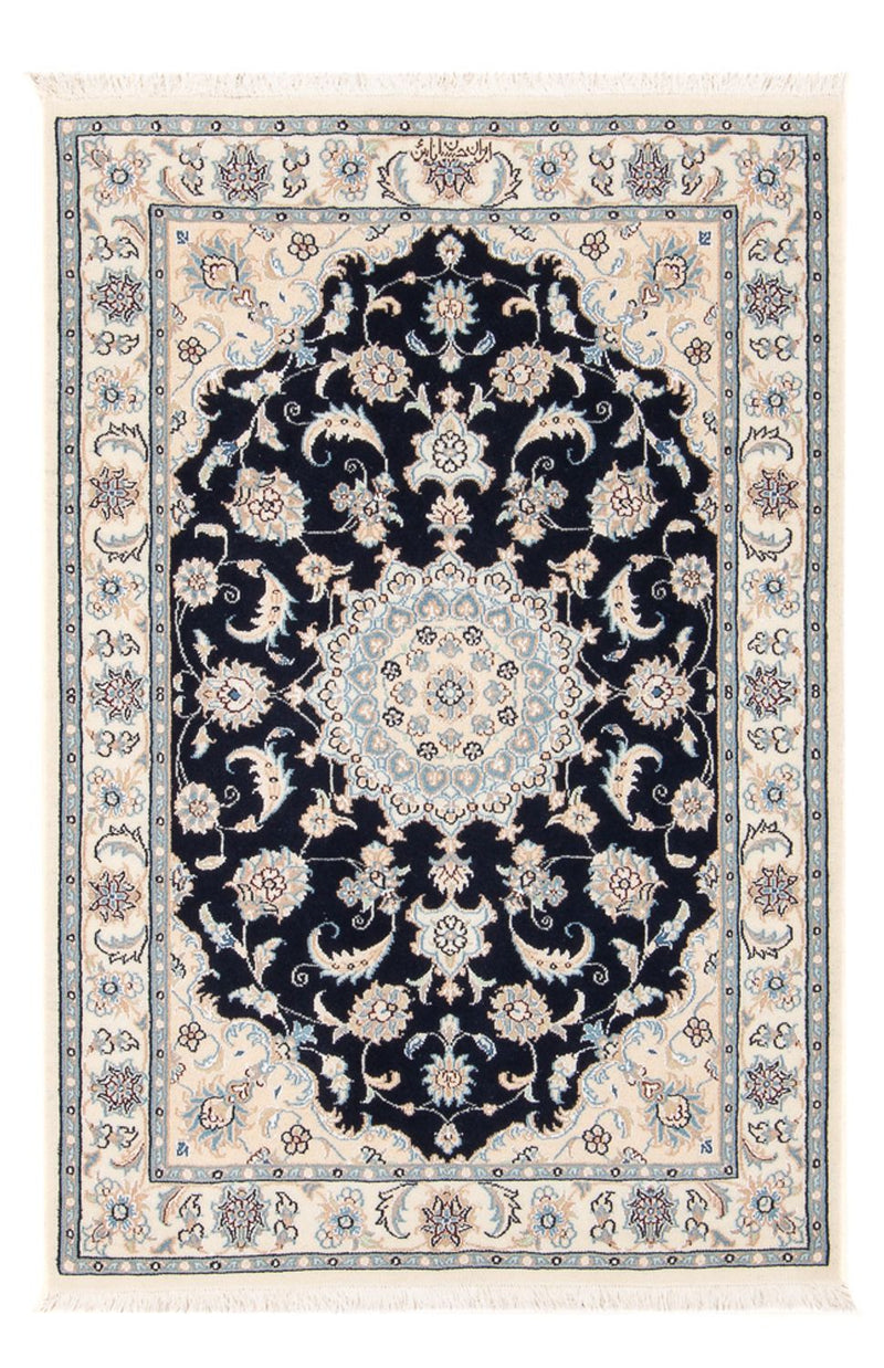 Tappeto Persero - Nain - Premio - 122 x 81 cm - blu scuro