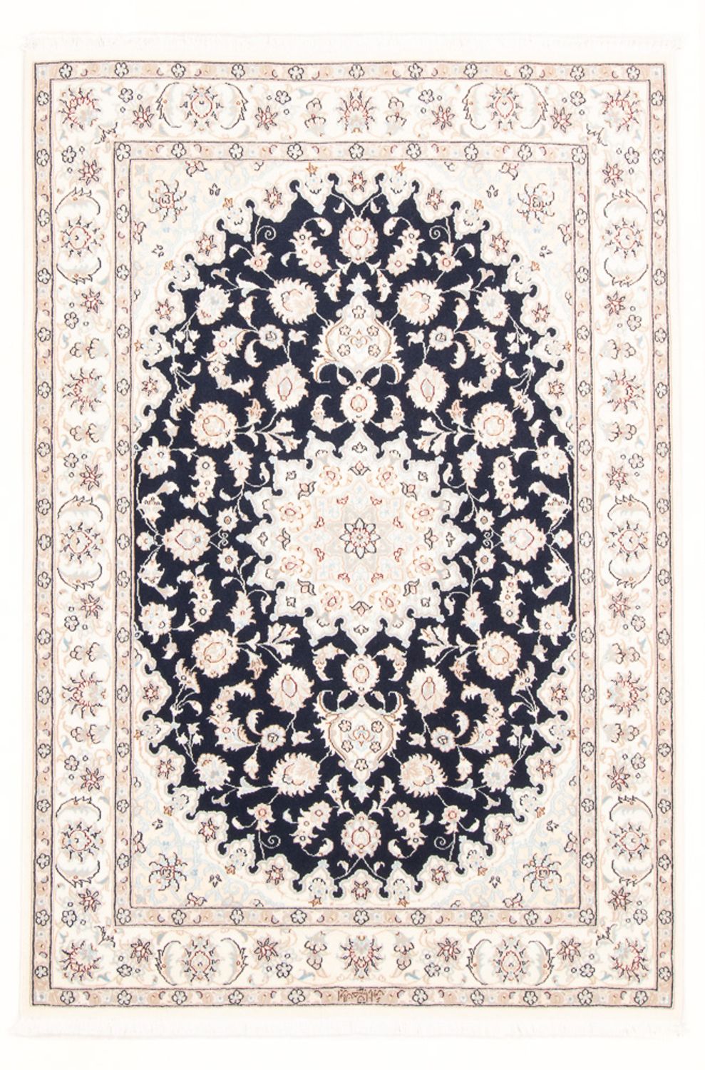 Tappeto Persero - Nain - Reale - 173 x 121 cm - blu scuro