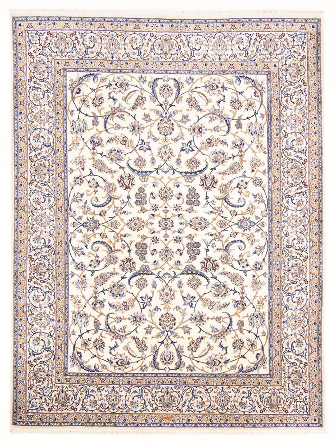 Tappeto Persero - Nain - Reale - 278 x 200 cm - crema