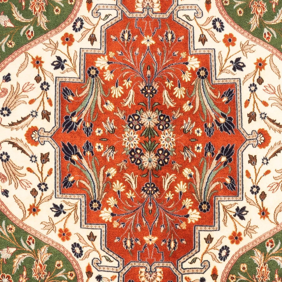 Tappeto Persero - Ghom - 230 x 172 cm - verde