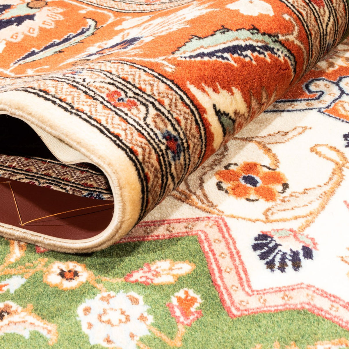 Tappeto Persero - Ghom - 230 x 172 cm - verde