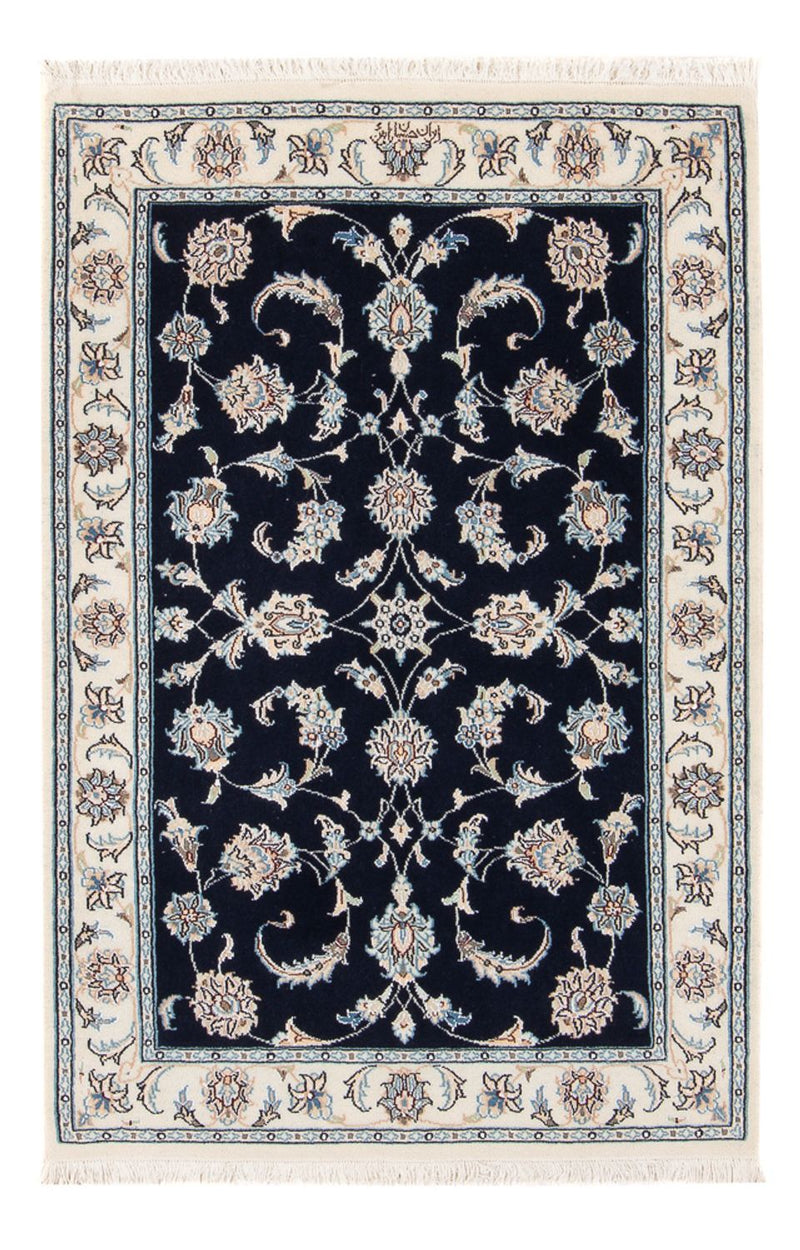 Tappeto Persero - Nain - Premio - 121 x 78 cm - blu scuro
