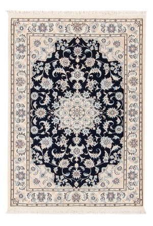 Tappeto Persero - Nain - Premio - 123 x 83 cm - blu scuro