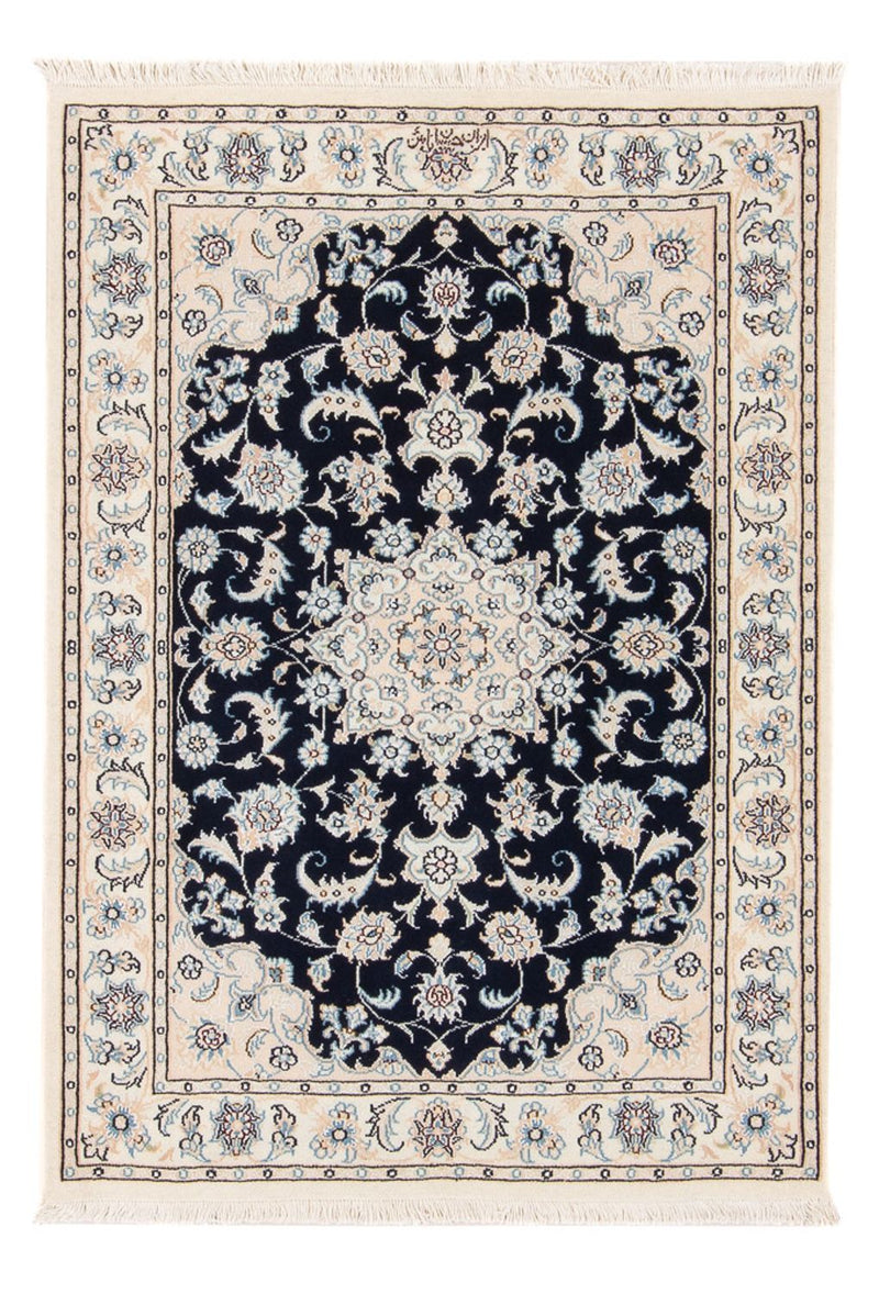 Tappeto Persero - Nain - Premio - 123 x 83 cm - blu scuro
