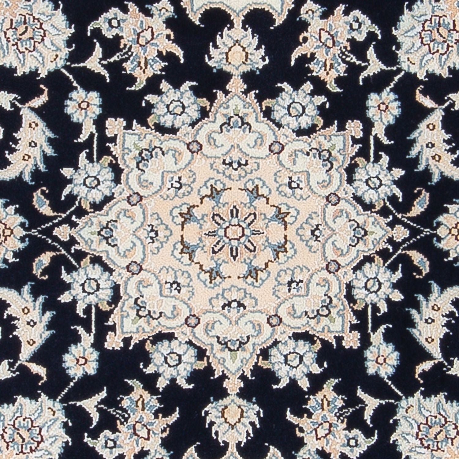 Tappeto Persero - Nain - Premio - 123 x 83 cm - blu scuro