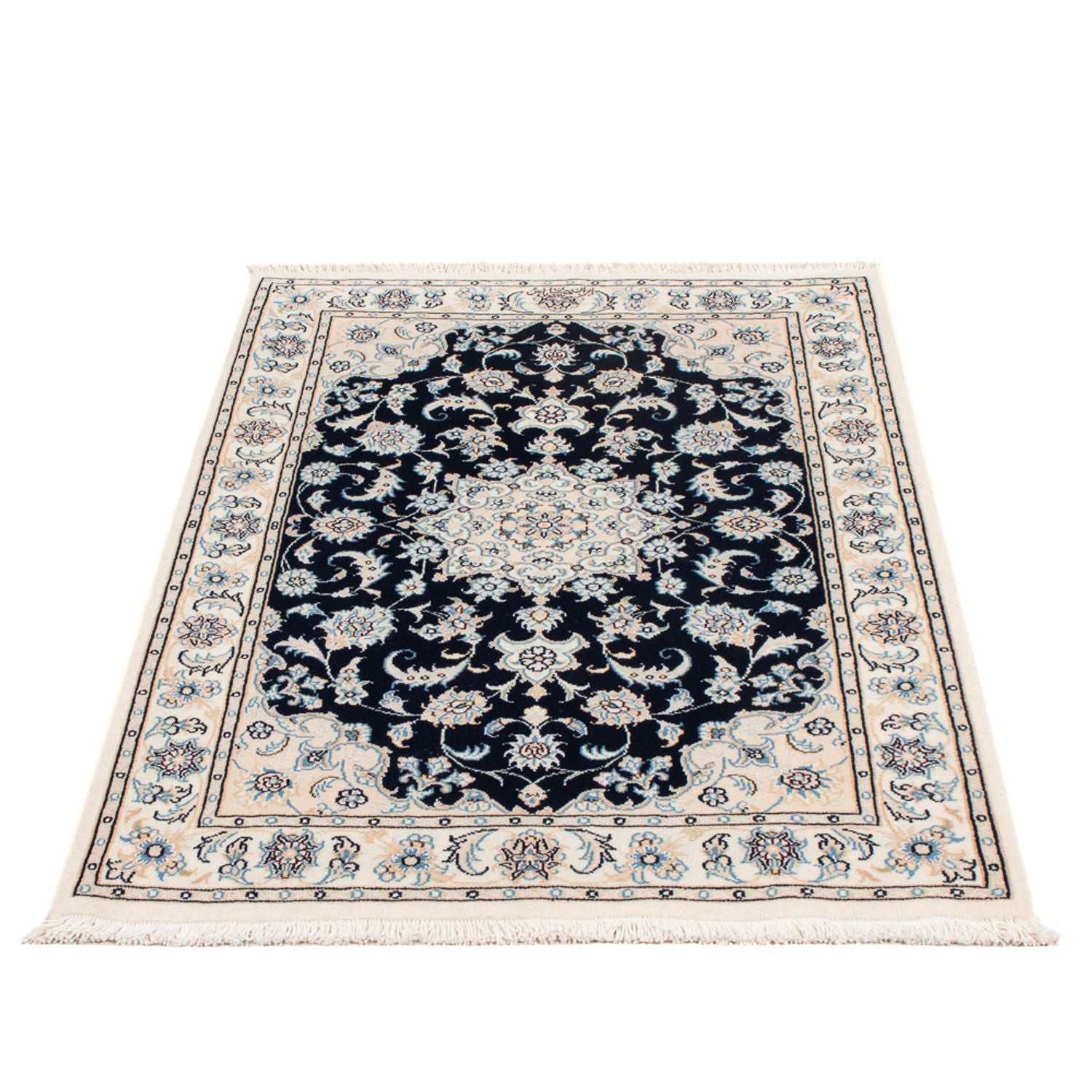 Tappeto Persero - Nain - Premio - 123 x 83 cm - blu scuro