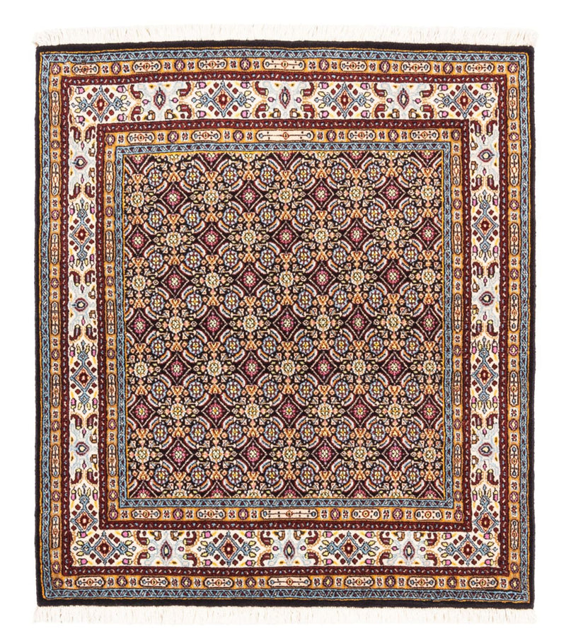 Tappeto corsia Tappeto Persero - Classico - 100 x 100 cm - blu scuro