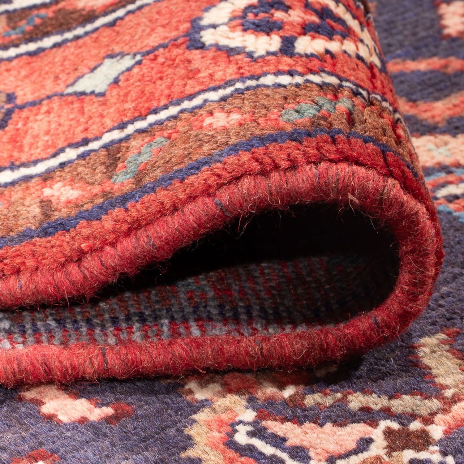 Tappeto corsia Tappeto Persero - Nomade - 305 x 104 cm - blu scuro