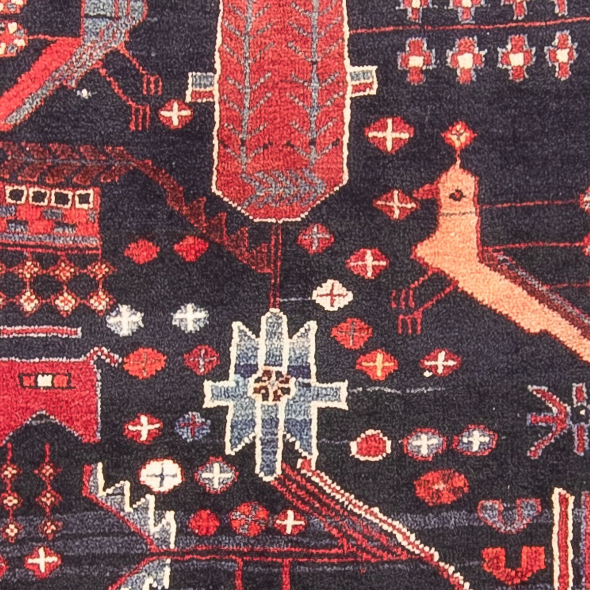 Tappeto corsia Tappeto Persero - Nomade - 331 x 108 cm - blu scuro