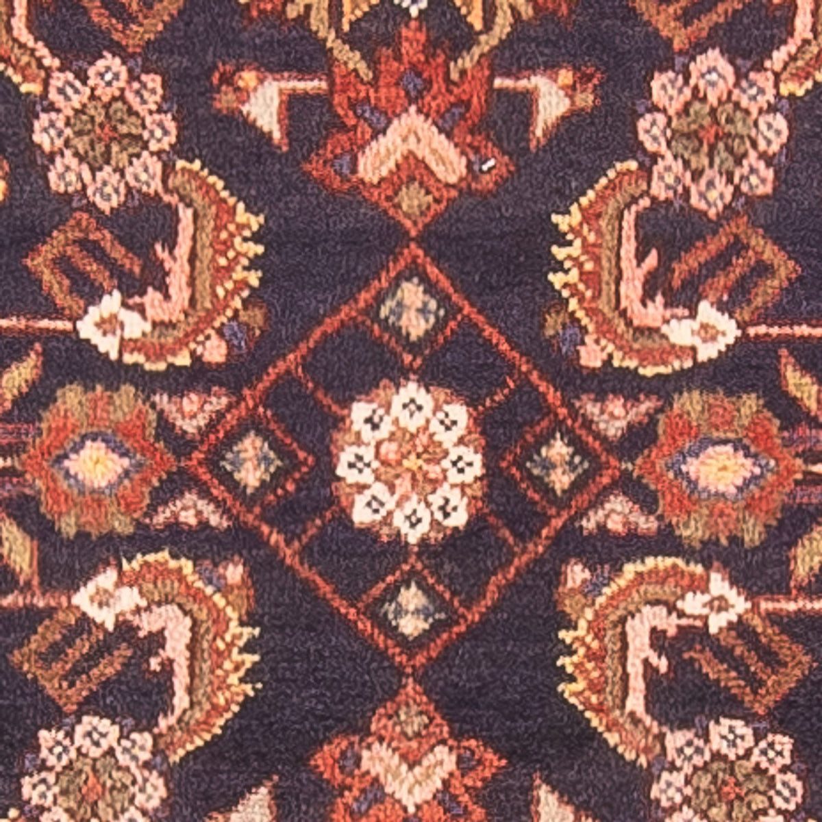 Tappeto corsia Tappeto Persero - Nomade - 290 x 103 cm - blu scuro