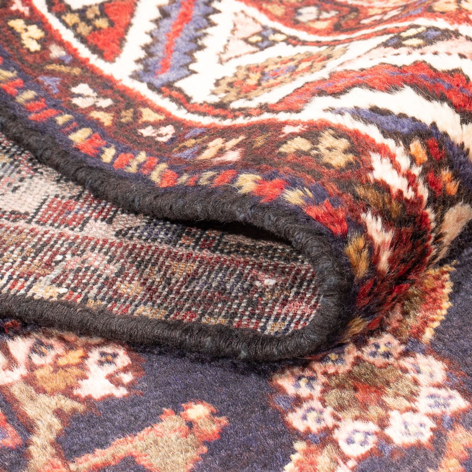 Tappeto corsia Tappeto Persero - Nomade - 290 x 103 cm - blu scuro