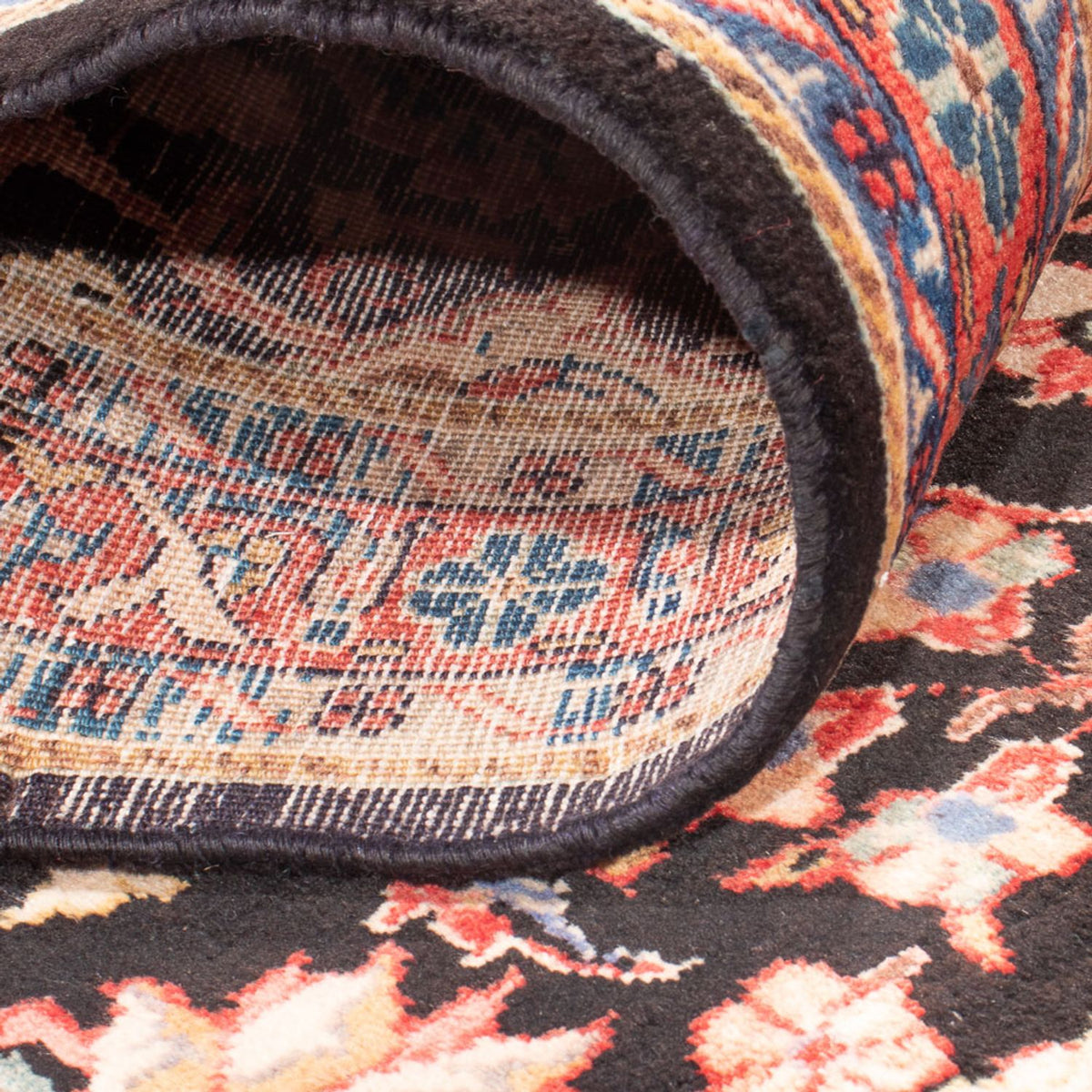 Tappeto corsia Tappeto Persero - Nomade - 307 x 106 cm - blu scuro