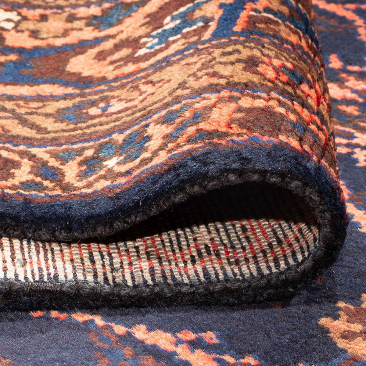 Tappeto corsia Tappeto Persero - Nomade - 323 x 120 cm - blu scuro