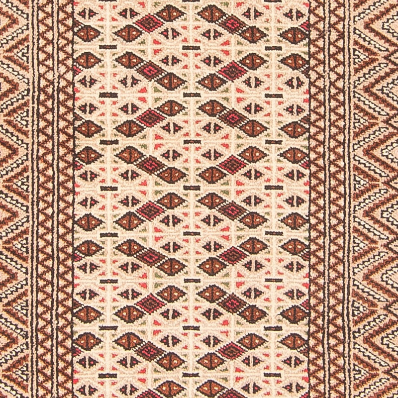 Tappeto corsia Tappeto Turkaman - 282 x 100 cm - crema