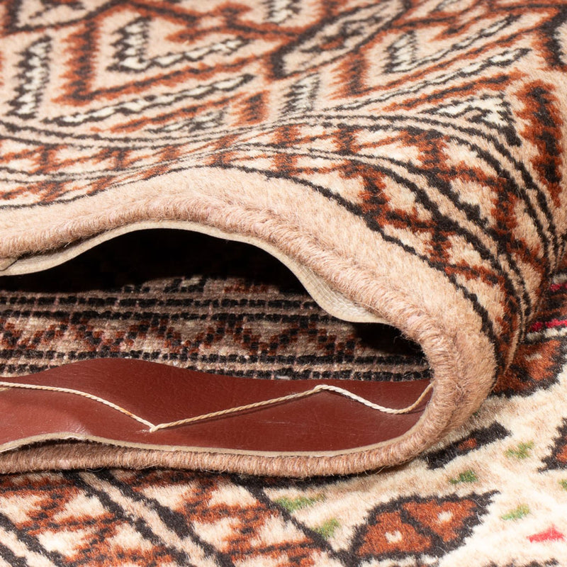Tappeto corsia Tappeto Turkaman - 282 x 100 cm - crema