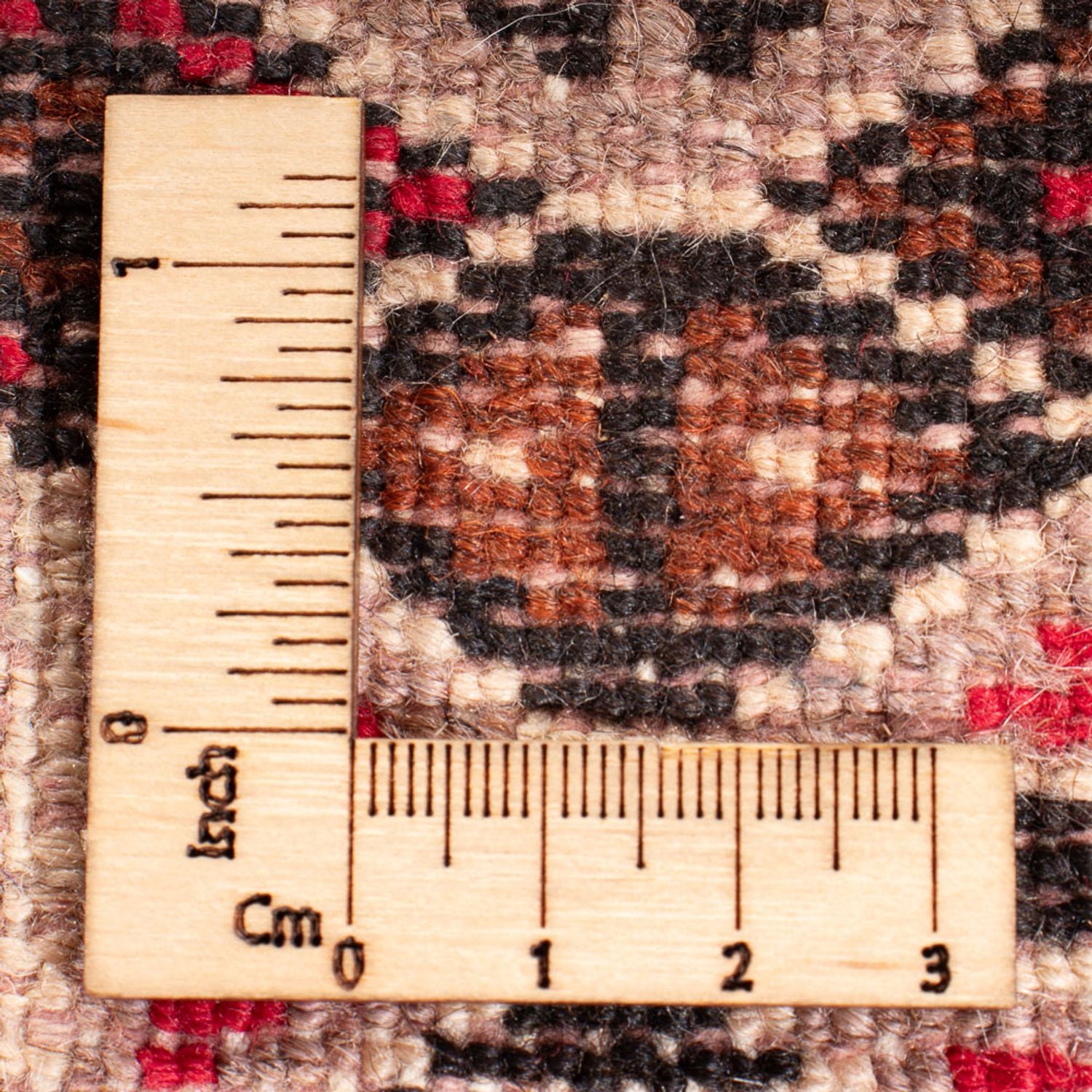 Tappeto corsia Tappeto Turkaman - 282 x 100 cm - crema