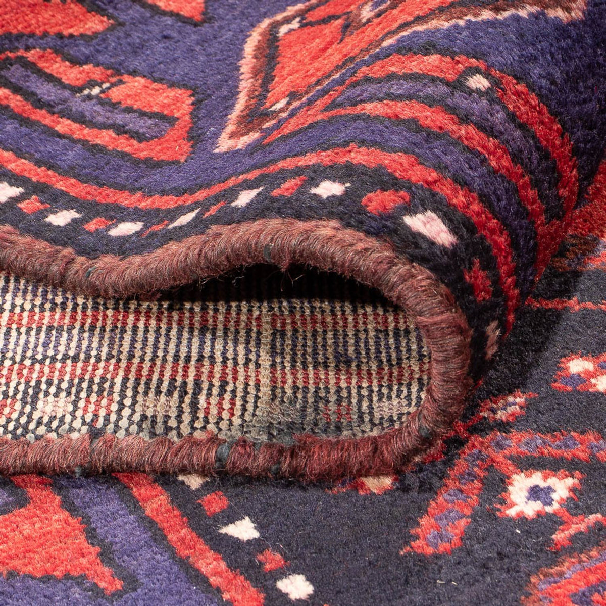 Tappeto corsia Tappeto Persero - Nomade - 305 x 117 cm - blu scuro