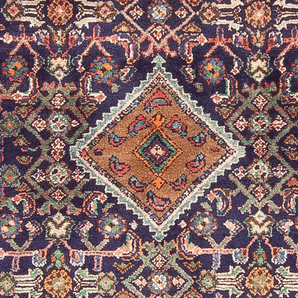 Tappeto corsia Tappeto Persero - Nomade - 324 x 111 cm - blu scuro