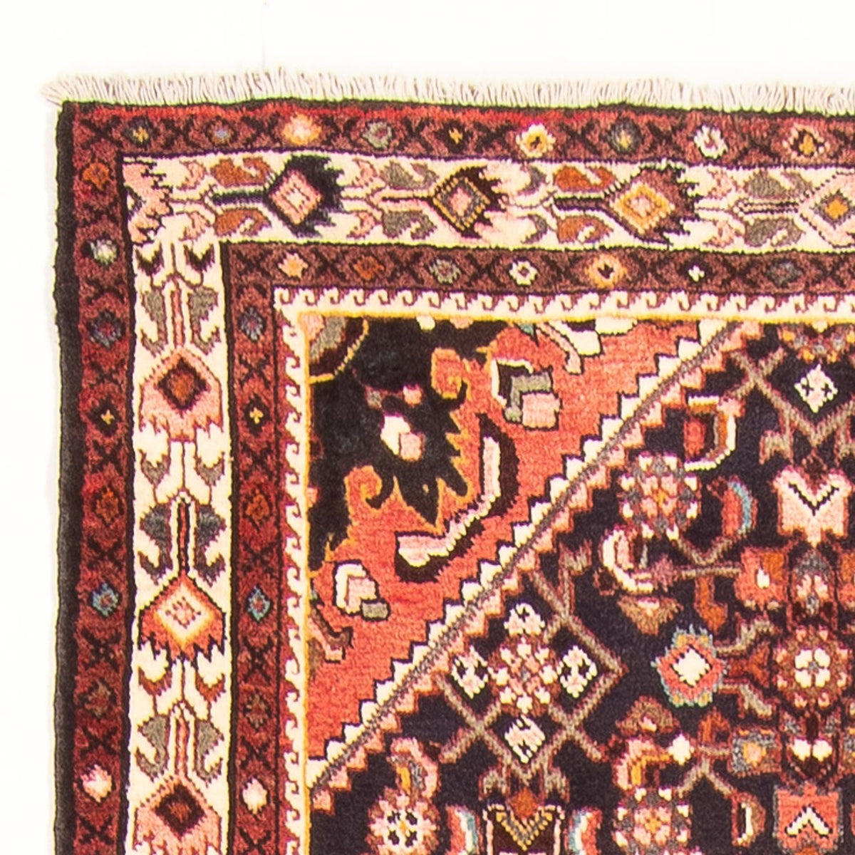 Hosseinabad Tappeto 122x307cm - Tappeto persiano - blu scuro