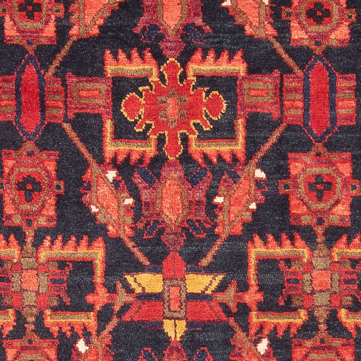 Tappeto corsia Tappeto Persero - Bidjar - 310 x 112 cm - blu scuro