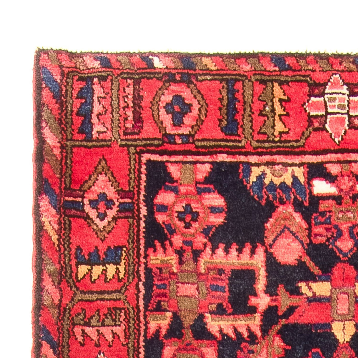 Tappeto corsia Tappeto Persero - Bidjar - 310 x 112 cm - blu scuro