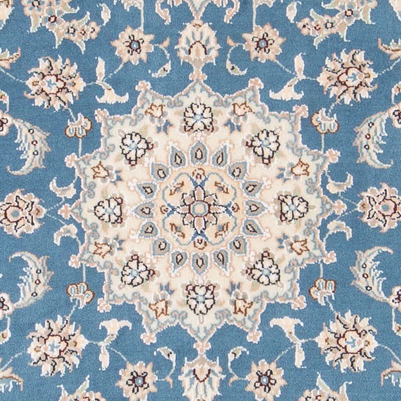 Tappeto Persero - Nain - Premio - 138 x 76 cm - blu chiaro