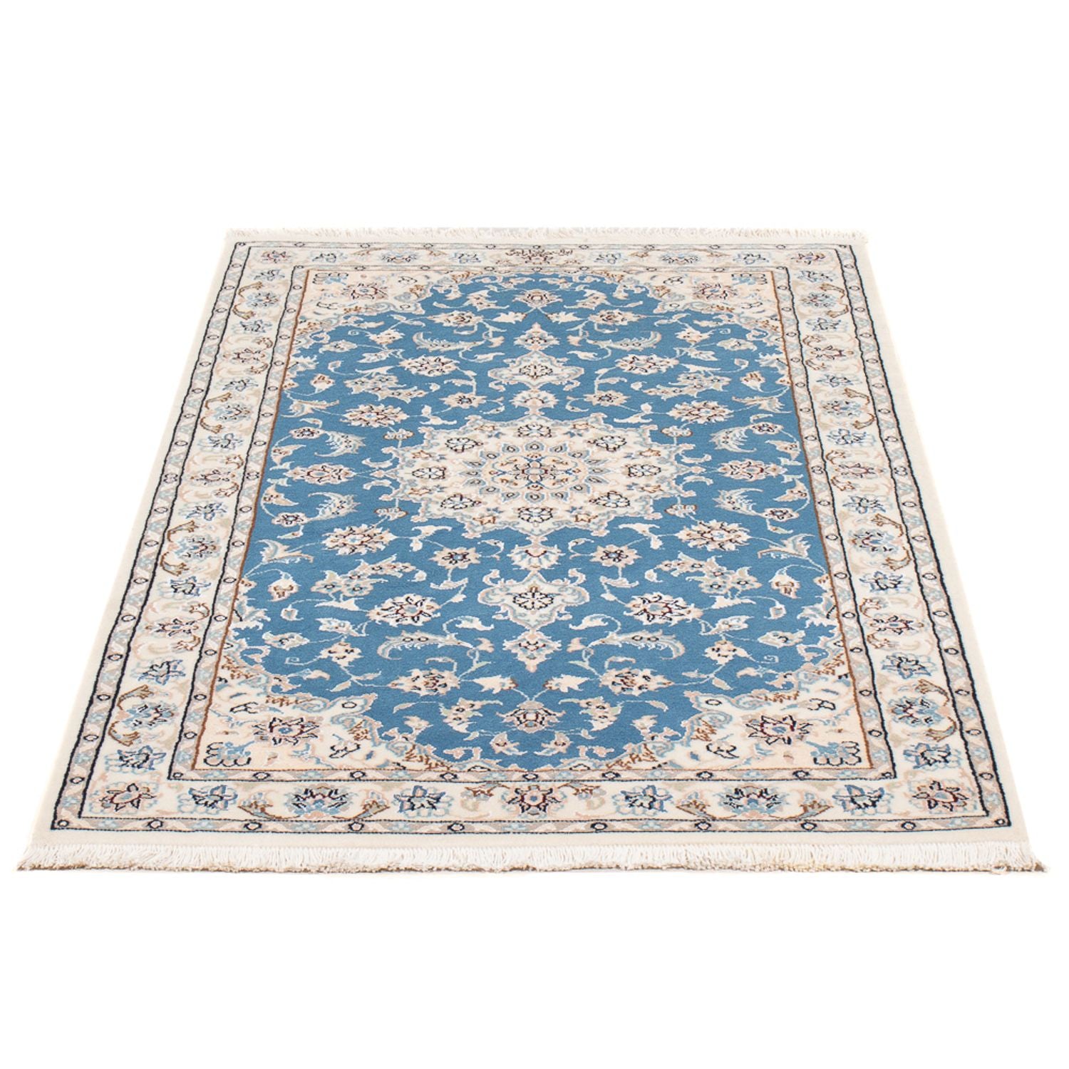 Tappeto Persero - Nain - Premio - 138 x 76 cm - blu chiaro