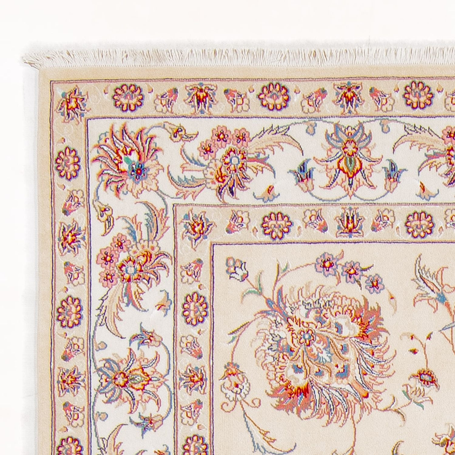Tappeto Persero - Nain - Premio - 237 x 170 cm - crema