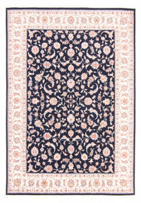 Tappeto Persero - Tabriz - Reale - 240 x 170 cm - blu scuro