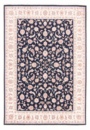 Tappeto Persero - Tabriz - Reale - 240 x 170 cm - blu scuro