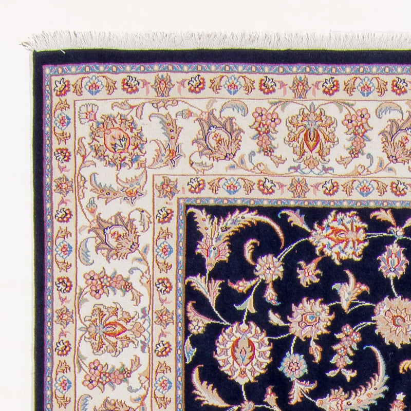 Tappeto Persero - Tabriz - Reale - 240 x 170 cm - blu scuro