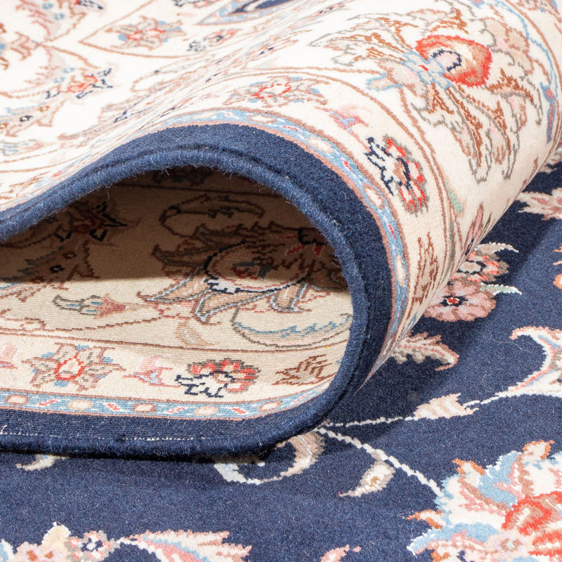 Tappeto Persero - Tabriz - Reale - 240 x 170 cm - blu scuro