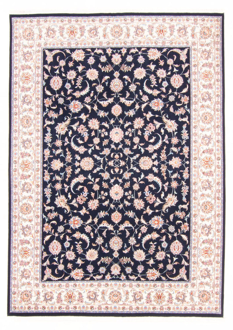 Tappeto Persero - Tabriz - Reale - 240 x 172 cm - blu scuro