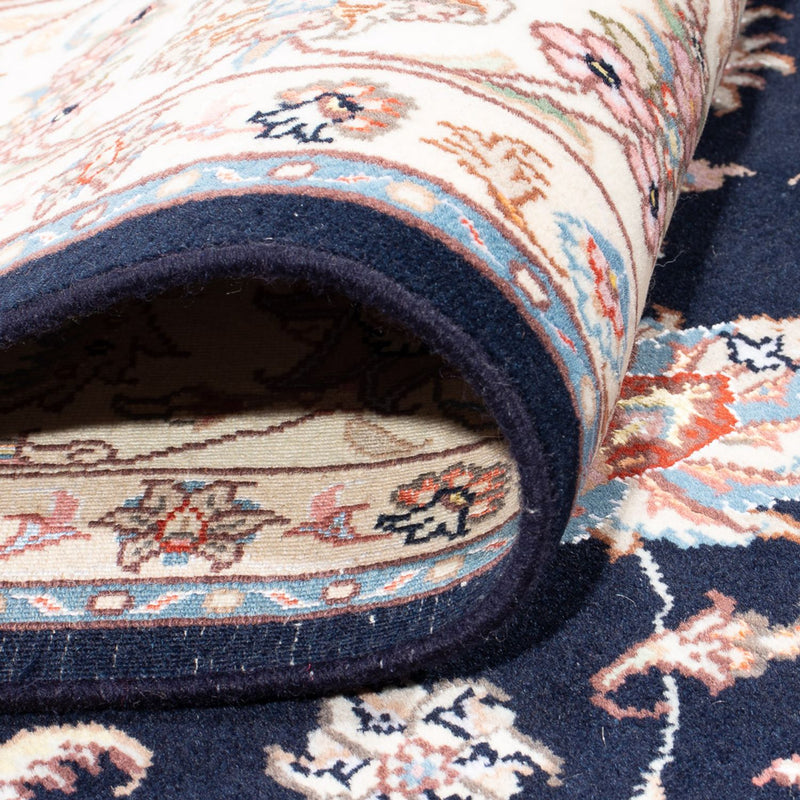 Tappeto Persero - Tabriz - Reale - 240 x 172 cm - blu scuro