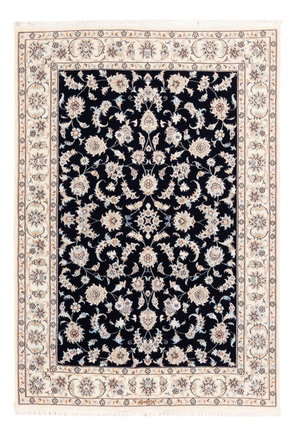 Tappeto Persero - Nain - Premio - 174 x 121 cm - blu scuro