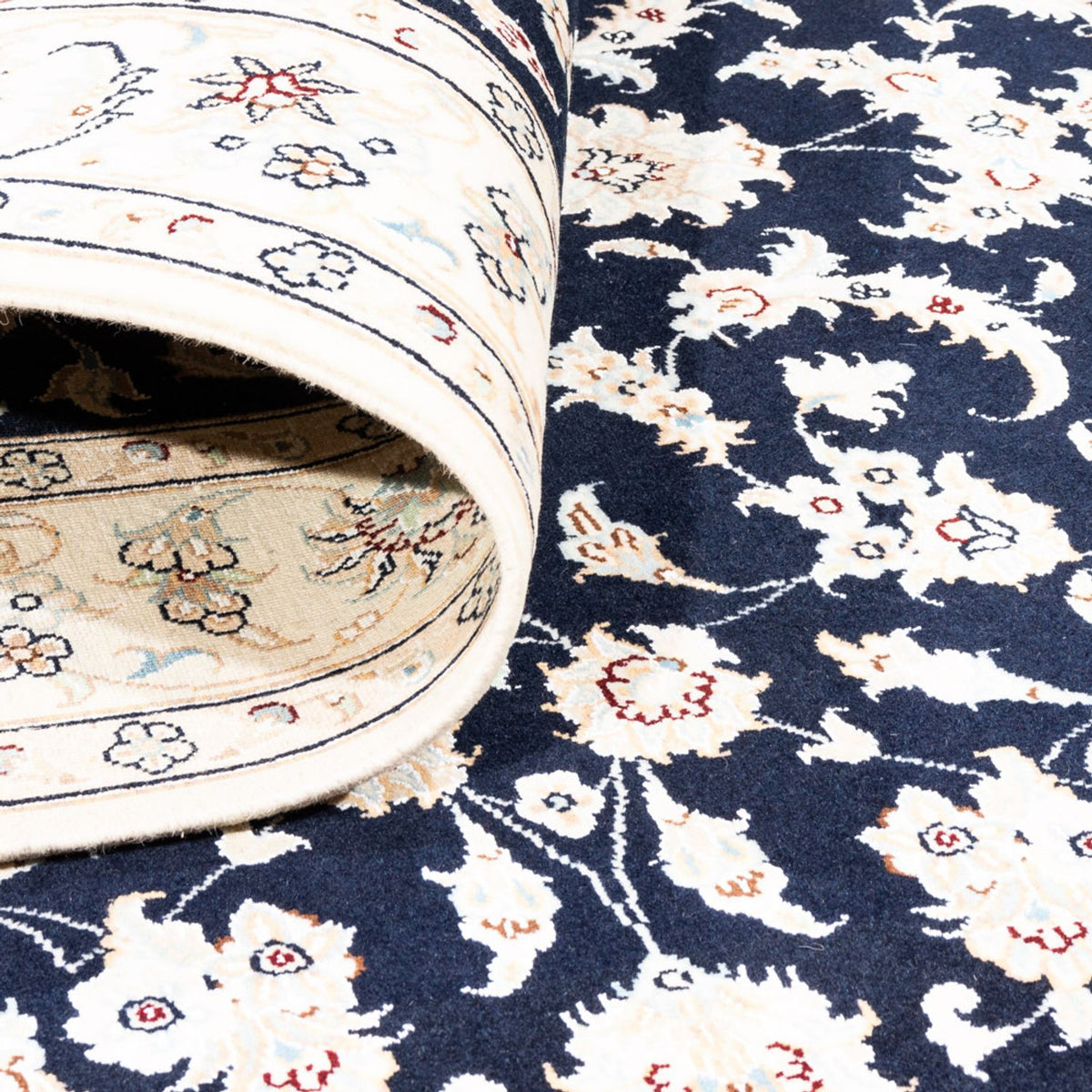 Tappeto Persero - Nain - Premio - 178 x 120 cm - blu scuro