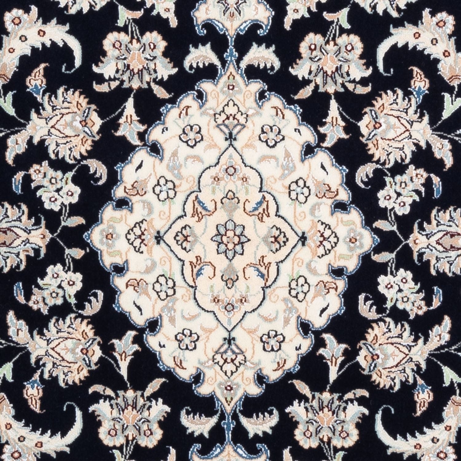 Tappeto Persero - Nain - Premio - 148 x 107 cm - blu scuro